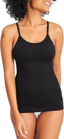 img 4 attached to Shapermint Empetua Scoop Neck Black Women's Clothing