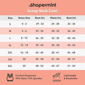 img 3 attached to Shapermint Empetua Scoop Neck Black Women's Clothing