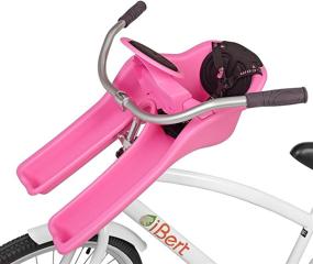 img 1 attached to 🚲 iBert Front Mount Baby Bicycle Seat: A Safe and Convenient Bike Child Carrier