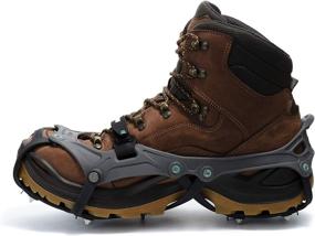 img 1 attached to 👣 Hillsound FlexSteps - Ice Traction Device/Crampons, 18 Stainless Steel Spikes, Extended 2-Year Warranty