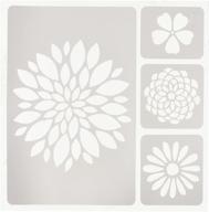 🌸 momenta flowers self-adhesive fabric stencil for optimal online visibility logo