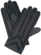 🧤 улучшенный комфорт и гибкость: перчатки isotoner signature с растяжкой спандекс логотип