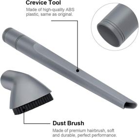 img 2 attached to 💡 LANMU Shark Navigator Crevice Tool and Dust Brush Kit | Compatible with NV350, NV352, NV355, NV356E Models | Compare to Part No. 112FFJ