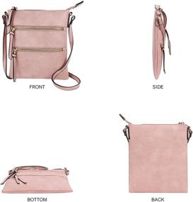 img 3 attached to DELUXITY Essential Casual Functional Crossbody Women's Handbags & Wallets