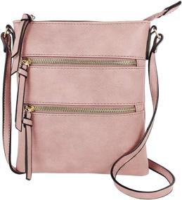 img 4 attached to DELUXITY Essential Casual Functional Crossbody Women's Handbags & Wallets