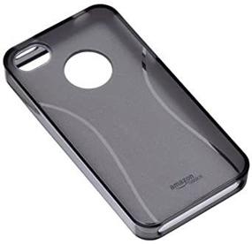 img 3 attached to 💼 AmazonBasics Smoke TPU Case with Screen Protector for AT&T and Verizon iPhone 4/4S - Comprehensive Protection