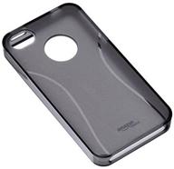 💼 amazonbasics smoke tpu case with screen protector for at&t and verizon iphone 4/4s - comprehensive protection logo