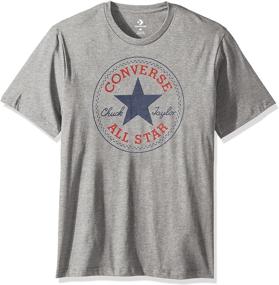 img 1 attached to 👕 Converse Chuck Sleeve T Shirt Optical: Unleash Your Style with Classic Comfort