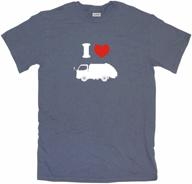 ❤️ little 4t black boys' clothing: heart-themed garbage truck tops, tees & shirts logo