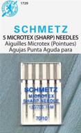 schmetz sharp machine needles size logo