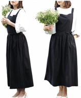 cotton pinafore gardening cooking baking logo