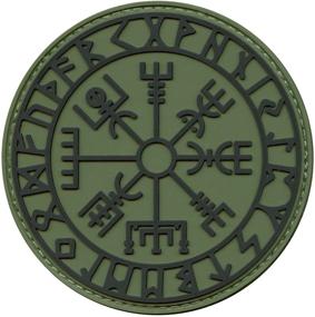 img 3 attached to LEGEEON Vegvisir Viking Compass Tactical Sewing