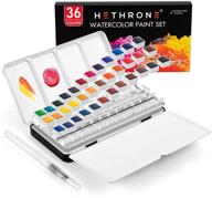 watercolor paint set refillable professionals logo