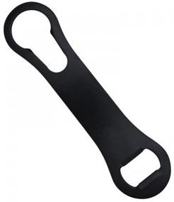 img 2 attached to Double-Ended Black V-Rod Bottle Opener with Pour Spout Remover - Enhance Bottle Opening Experience