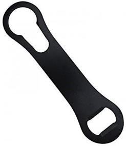 img 3 attached to Double-Ended Black V-Rod Bottle Opener with Pour Spout Remover - Enhance Bottle Opening Experience