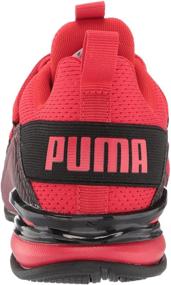 img 2 attached to PUMA Axelion Running Shadow Black Vibrant Girls' Shoes for Athletic