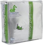 🛏️ evolon zippered mattress encasement for queen size beds – sleep safe with zipcover 15-inch protector logo
