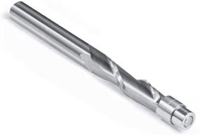 img 4 attached to 🌀 Spiral Flush Trim Bits, TACKPRO Solid Carbide
