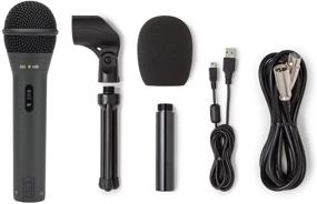 img 3 attached to Enhanced-Quality SAMSON Q2U USB Handheld 🎙️ Dynamic Microphone Recording and Podcasting Pack (Black)