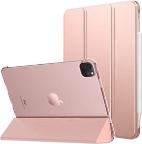 img 4 attached to Чехол MoKo подходит для нового iPad Pro 11 дюймов 2021 года (3-е поколение). Аксессуары для планшета.