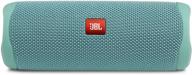 jbl flip 5 водонепроницаемая портативная bluetooth-колонка - teal (восстановленная) логотип