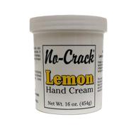 lemon hand cream - 16 oz jar | enhanced seo-friendly product name logo