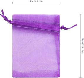 img 2 attached to Ankirol Organza Jewelry 💎 Samples: Drawstring Beading and Jewelry Making