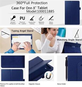 img 3 attached to Onn Tablet Case Model Multi Angle Tablet Accessories