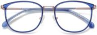 👩 zenottic blue light blocking computer glasses: reduce eyestrain & glare with lightweight frame - women's eyeglasses logo