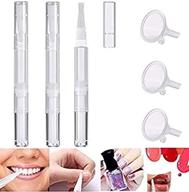 transparent cosmetic container applicators by dnhcll logo