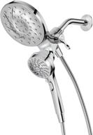 🚿 moen 26009 engage magnetix 2.5 gpm handheld/rain shower head 2-in-1 combo with magnetic docking system, chrome logo