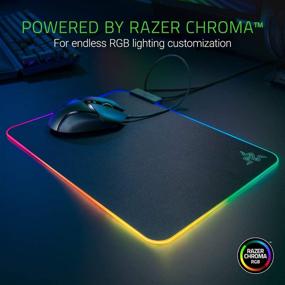 img 3 attached to Chroma Hard Surface Gaming 🖱️ Mouse Mat - Razer Firefly V2" - "Мышь для игр на хард-поверхности с подсветкой Chroma - Razer Firefly V2