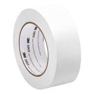 3m white vinyl/rubber adhesive duct tape - 2 in. x 150 ft. - abrasion & chemical resistant, color coding tape roll (model: 2-50-3903-white) logo