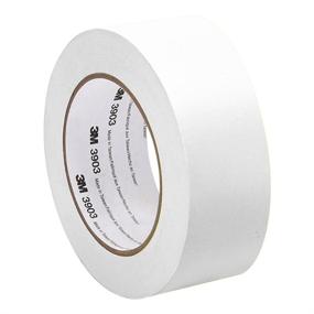 img 1 attached to 3M White Vinyl/Rubber Adhesive Duct Tape - 2 in. x 150 ft. - Abrasion & Chemical Resistant, Color Coding Tape Roll (Model: 2-50-3903-WHITE)