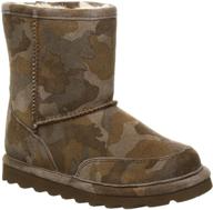 👞 откройте для себя модные детские ботинки и сапоги bearpaw brady youth earth camo для мальчиков логотип