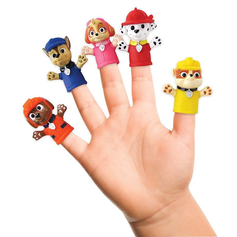nickelodeon paw patrol finger puppets 로고