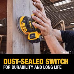 img 1 attached to 🔄 DEWALT DCW210B Brushless Orbital Sander - Boost Your Sanding Efficiency