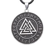 haquil ювелирные изделия викингов ожерелье valknut логотип