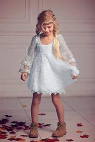 img 3 attached to 👗 Elegant Carat Flower Little Communion Dresses - Stylish Girls' Clothing Collection