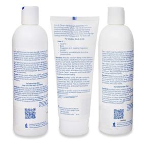 img 2 attached to Free & Clear Shampoo and Conditioner Set - Sulfate and Fragrance-Free - Dermatologist Recommended - 3-Item Value Pack