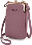 stylish uto crossbody wristlet checkbook organizer: the perfect women's handbags & wallets for crossbody bags logo