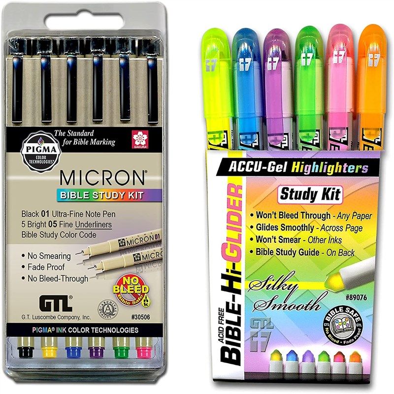 Pigma Micron Bible Study Kit 6pk (Other)