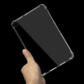 img 1 attached to ✨ SFFINE Clear TPU Case for Samsung Galaxy Tab A 8.4 Inch 2020 - Ultimate Protection and Clarity for Galaxy Tab A 8.4 SM-T307U 2020