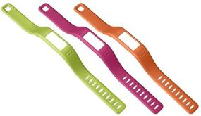 img 1 attached to 🏋️ Stay Active with Garmin vívofit Fitness Wrist Band in Vibrant Pink, Green, or Orange