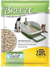 img 1 attached to 🐱 Purina Tidy Cats BREEZE Cat Litter Pellets Refill - 1 Pack, designed for Multiple Cats, 3.5 lb. Pouch