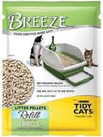 🐱 purina tidy cats breeze cat litter pellets refill - 1 pack, designed for multiple cats, 3.5 lb. pouch logo