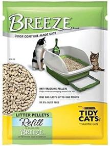 img 4 attached to 🐱 Purina Tidy Cats BREEZE Cat Litter Pellets Refill - 1 Pack, designed for Multiple Cats, 3.5 lb. Pouch