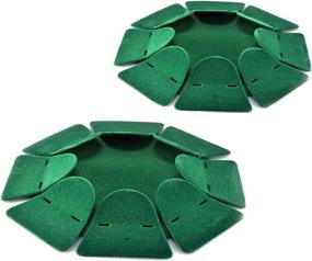 img 4 attached to 🏌️ Enhance Your Golf Putting Skills with the Durable 2pcs Green All-Direction Golf Training Hole Practing Cup Aid – Perfect for Indoor/Outdoor Practice, Home Office Attachment, Fishing, Hunting, and Camping