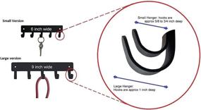 img 2 attached to Boston Terrier Key Rack & Leash Hanger - Large 9 inch Wide - Made in USA: Organize in Style!