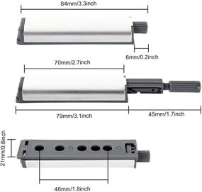 img 4 attached to Magnetic Latches Kitchen Release Cabinet